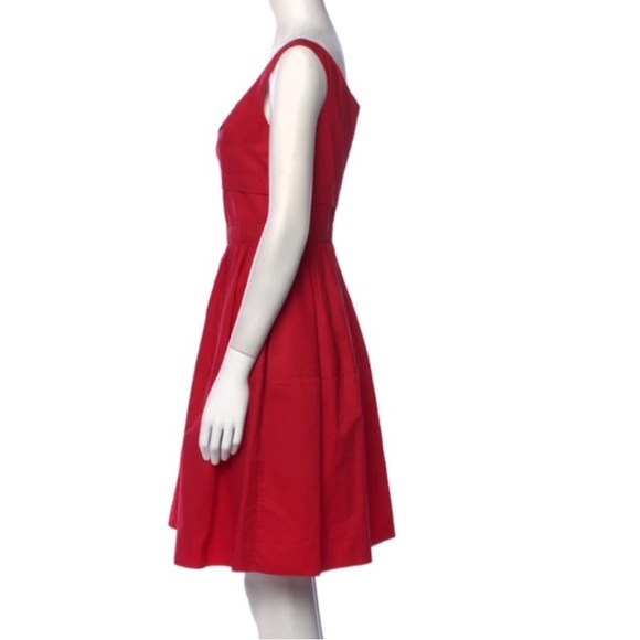 Carven Red Dress Size 38 - Picture 3 of 8